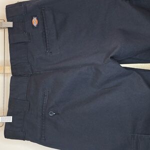 Dickies Women's Black Straight Leg Cargo Pants